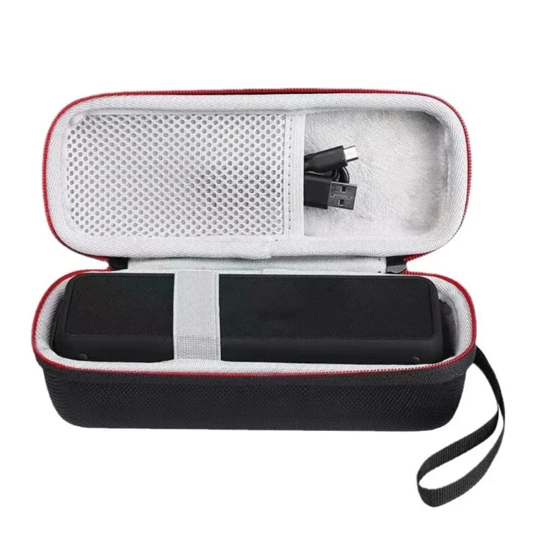 Anker Speaker Soundcore Boom 2 - กระเป๋าเก็บของแบบแข็ง EVA แบบพกพากระเป๋าเดินทางป้องกันการตกกระแทกป้องกันรอยขีดข่วนสำหรับแองเคอร์ ซาวด์คอร์ 2/3 กระเป๋า