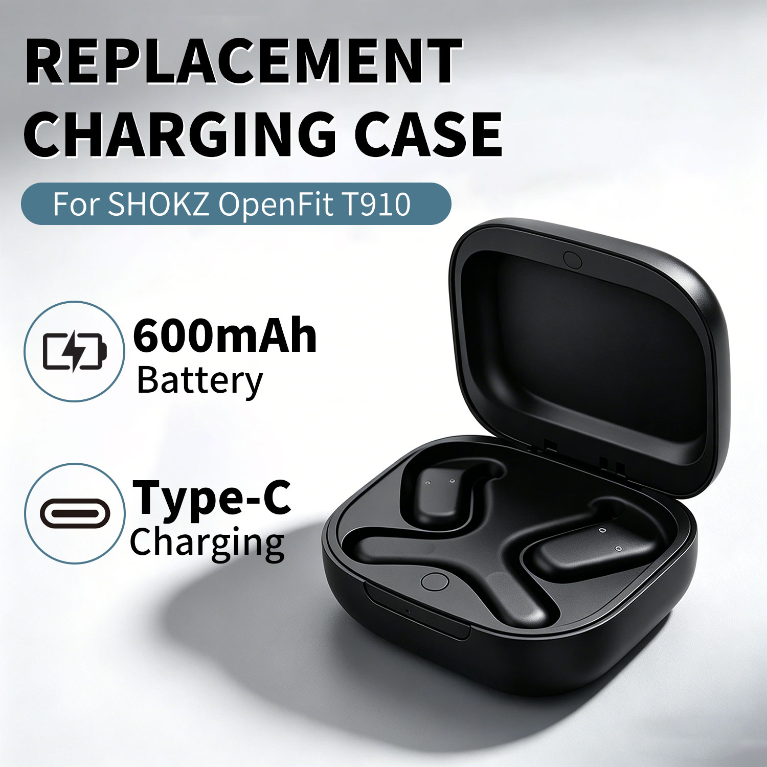 เคสชาร์จสำรองสำหรับหูฟังบลูทูธ - Battery Case Storage บทวิจารณ์และราคา